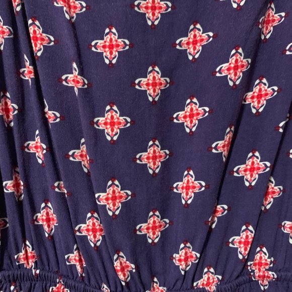 TOBI Navy & Red Romper - Small - Picture 2 of 5